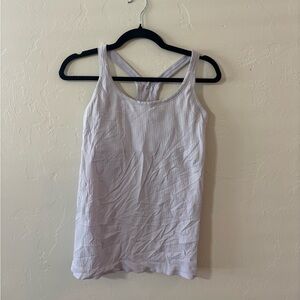 Lululemon Athletica White Tank Top